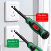 Compact Design Ergonomic Handle Electric Screwdriver Featuring Digital Voltage Tester Lightweight for Home Auto Repair