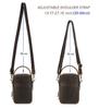Retro Crazy Horse Leather Crossbody Phone Bag - Compact Outdoor Travel Storage
