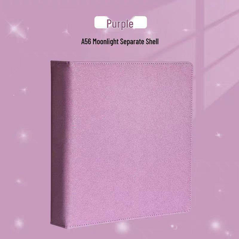 A4 Star-Chasing Gradient Photo Album: Nine-Square Card Book for Polaroids, Postcards & Idol Photos A5