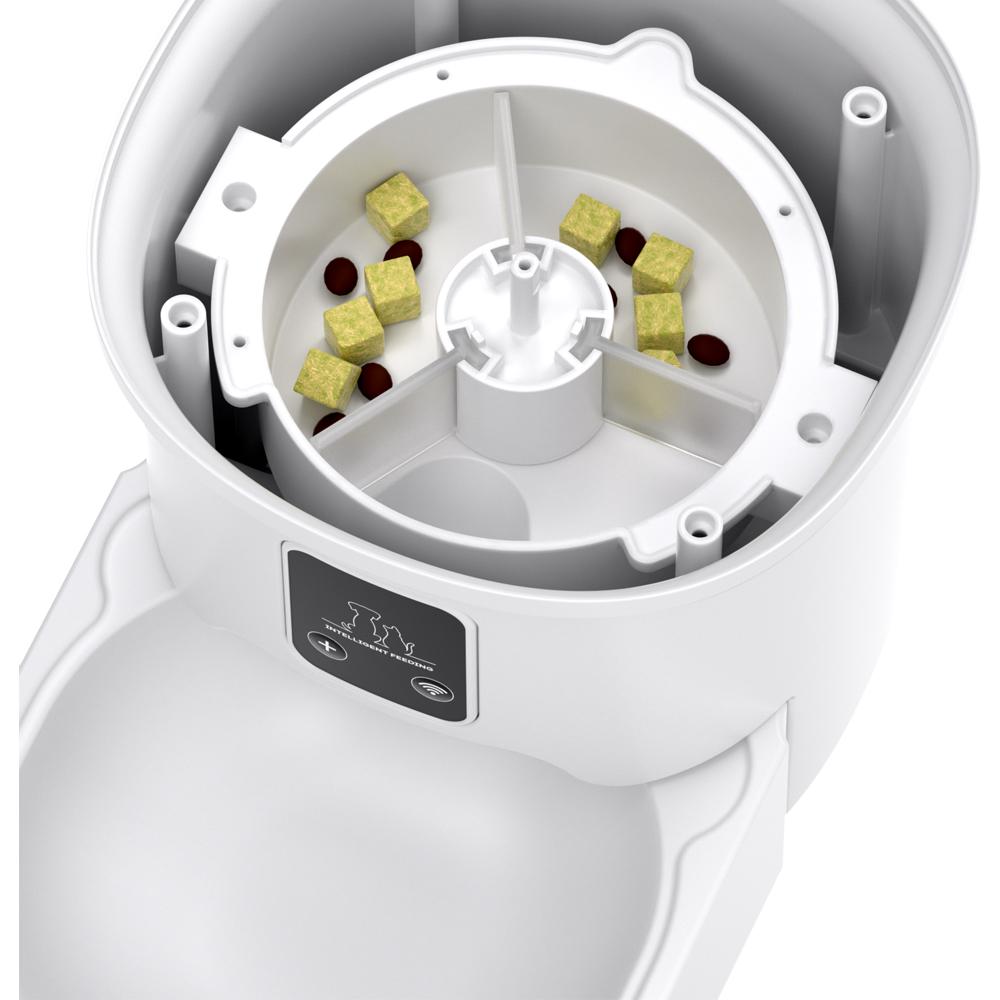 4L Pet Feeder Timing 5V USB Smart Automatic Dog Pet Feeder For Cats Dog Button WIFI APP Intelligent Dry Food Dispenser Dog Bowl