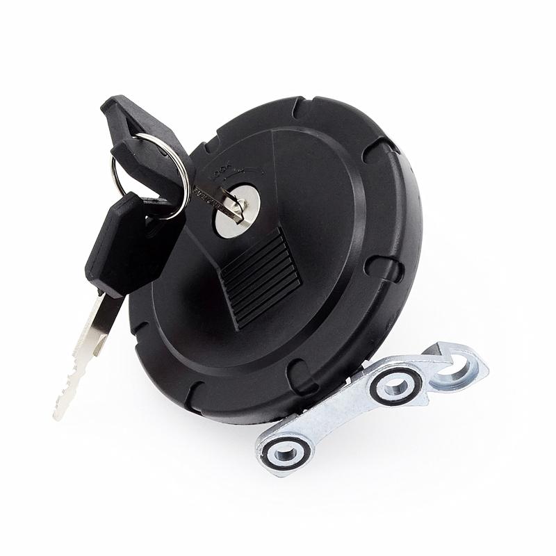 Motorsykkel Drivstoff Gass Tank Låselokk Med 2 nøkler For Kawasaki KL110 KL250G KL250H KLR250 KL650 Tengal KLR650 KLX125 KLX650 KMX125