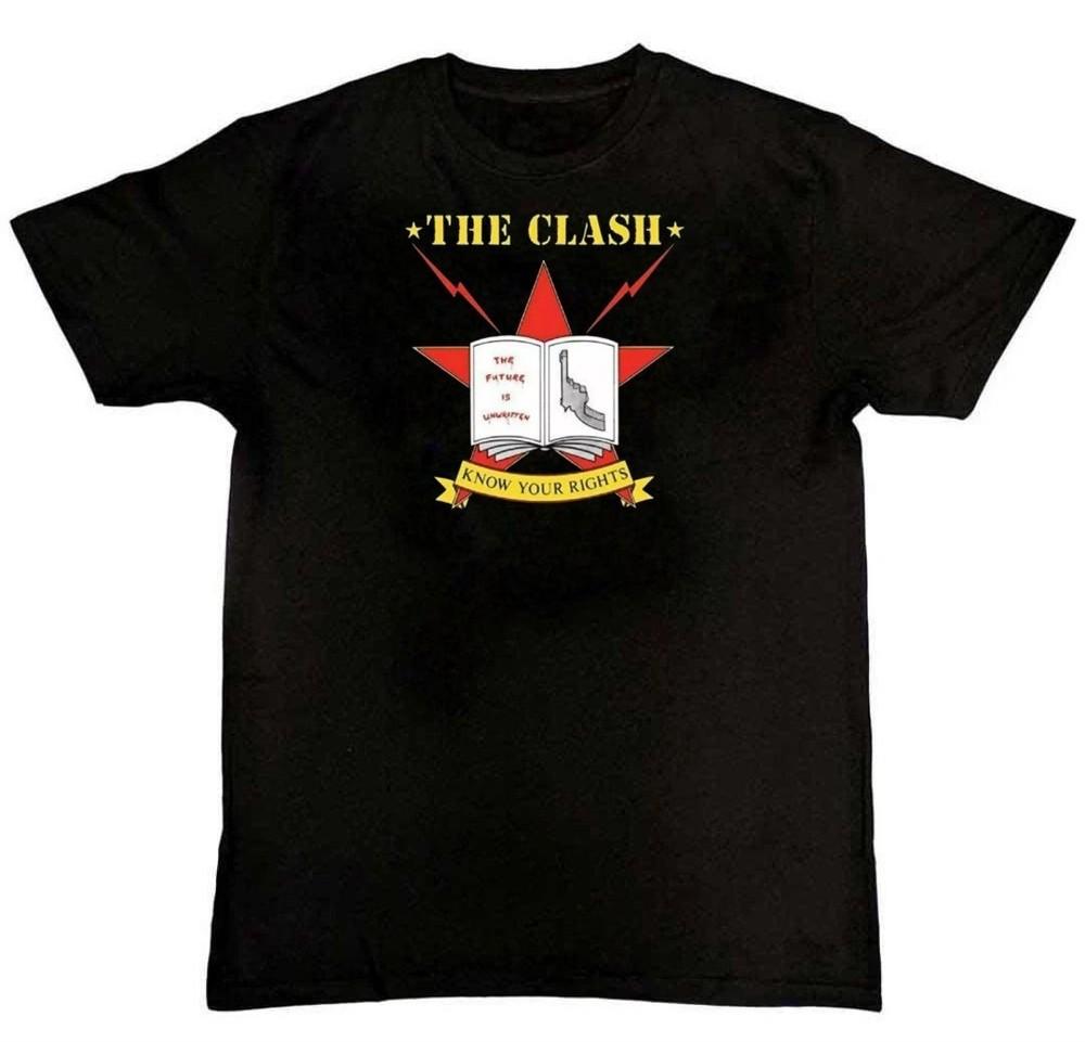 

The Clash T Shirt Know Your Rights Graphic Print Mens TShirt S M L XL 2 3 4 XL Unisex T-Shirt XXXL