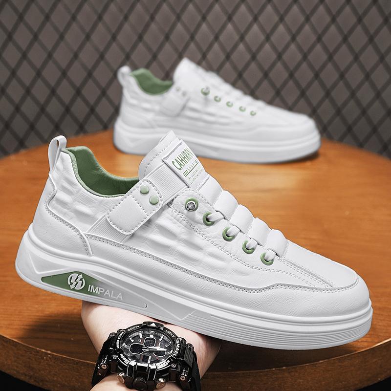 Herren Freizeitschuhe für alle Jahreszeiten Mode Skateboarden Studenten Bequeme Sneaker Jungen Trendige Schuhe mit weicher Sohle Atmungsaktiv