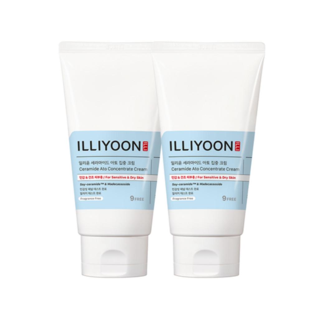 

ILLIYOON Ceramide ATO Concentrate Cream 150ml – “Buy 1 Get 1 Free” Deep Barrier Repair Moisturizing Duo