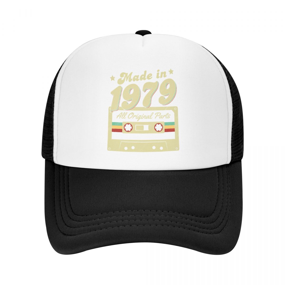 

Classic Made In 1979 Baseball Cap Women Unisex Adjustable All Original Parts Birthday Gift Trucker Hat Performance