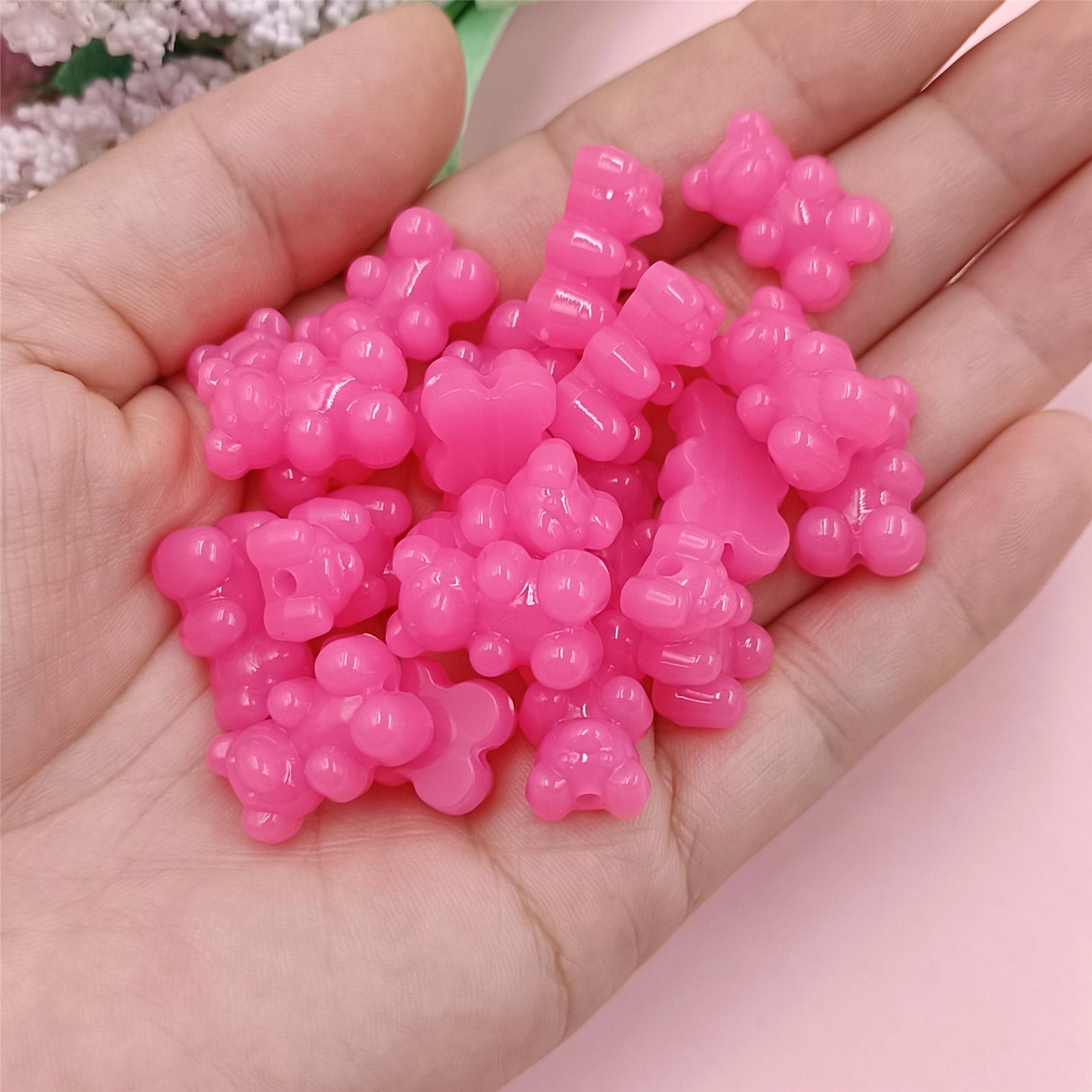 

Товары для дома и вечеринок Изготовление украшений своими руками Ожерелье Браслет 20 шт. Медведь Аксессуары ручной работы Бусины Материал Акрил 11*18 мм Материалы для бисероплетения about11*18mm розы красного