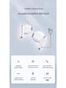 Q10 Couple's Bluetooth Earphones: High Sound Quality, Long Battery Life, Noise Reduction, Secure Fit, Set of Four.