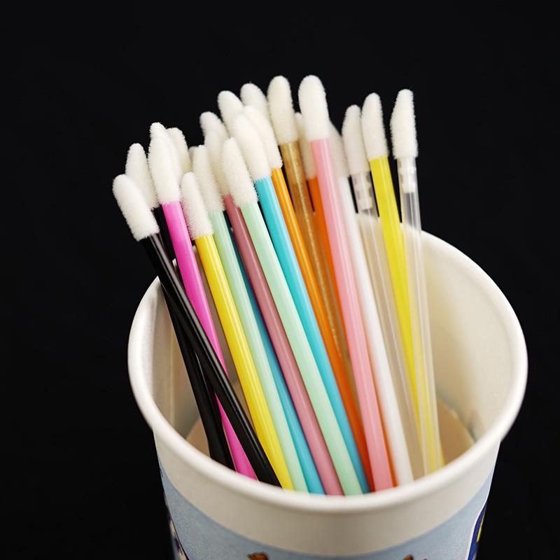 Disposable Portable Lip Brush Stick for Lipstick and Gloss