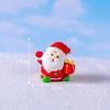 Cute Micro-landscape ChristmasOld Man Little Bear Snow Scene Crystal Ball Decorative AccessoriesDesktop Small Ornaments