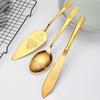 Stainless Steel Floral Cake Serving Set