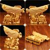 The New Sand Gold Has More Than a Fortune Every Year, Alloy Goldfish Home Decoration, Chinese Office Opening Gift