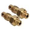 2 Pcs   Alloy Oil Disc Brake Bleed Nipple Exhaust Screws Set for Road   Accessories