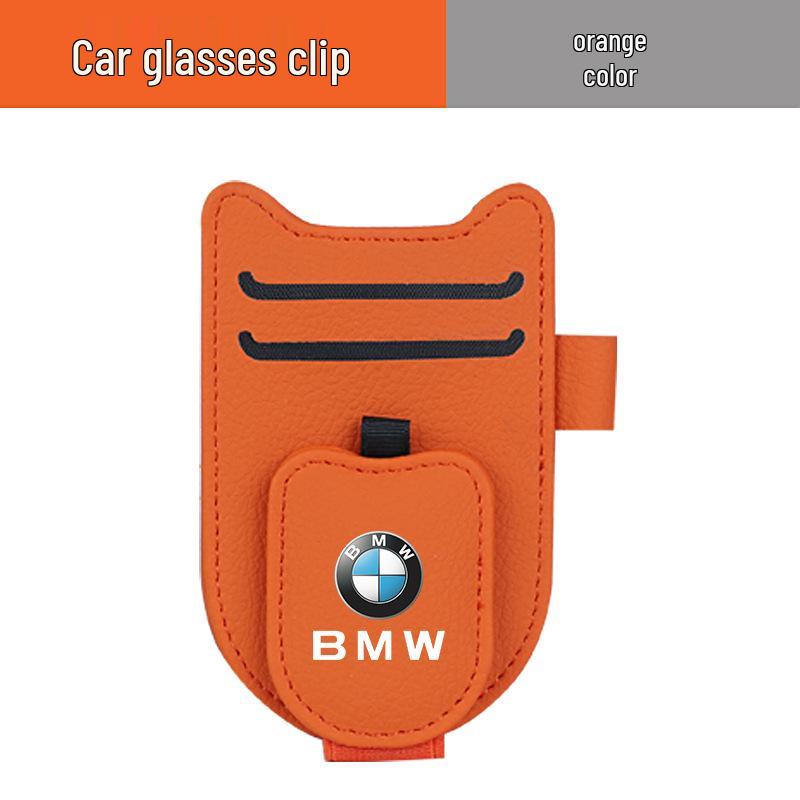 BMW Multifunctional Car Glasses Clip & Bill Holder for 1, 5, 7 Series, X1, X3, X5, and iX3 Sun Visor by Xin Yi Cheng