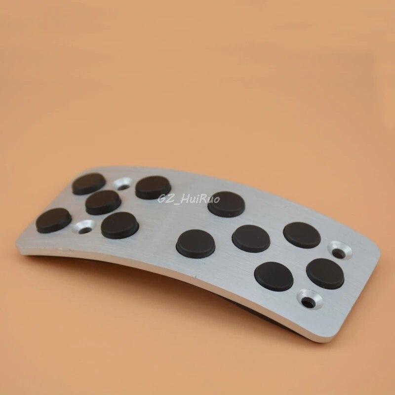 Aluminum AT/MT Accelerator Brake Foot Rest Pedal Pad Cover For Subaru XV Legacy Forester OutBack Tribeca Levorg WRX STI Impreza