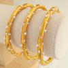 Bracelet Gold Stainless Steel Inlaid Imitation Pearl Irregular Opening Bracelet Light Luxury Versatile