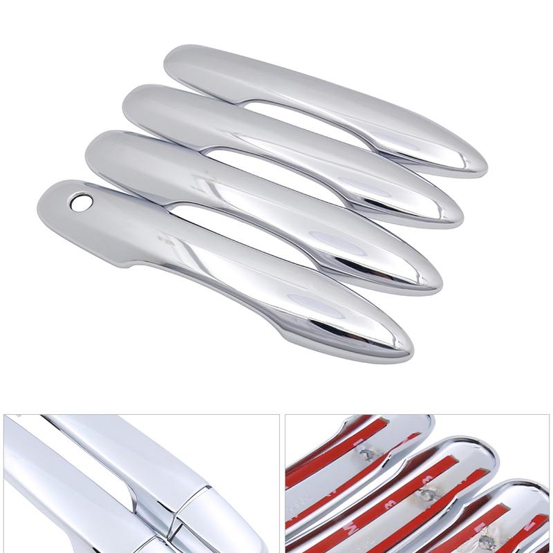 Chrome Car Door Handle Cover for Toyota Prius MK4 XW50 50 2016~ Luxury Covering Trim Set Exterior Car Accessories 2017 2018