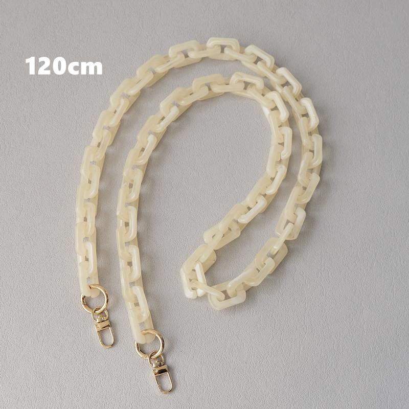 New Woman Bag Chain Accessory Detachable Parts Candy Crossbody Resin Luxury Strap Women Handbag Chains Acrylic Shoulder Handles