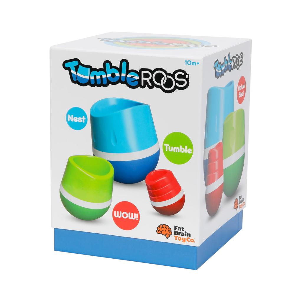 Fat Brain Toys TumbleRoos FA319-1 Baby Toy, Authentic