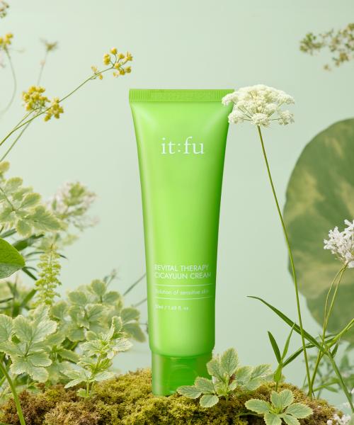 It s PURE Revital Therapy Cica Yoon Cream [Skin Soothing Cica Exosome] NONE