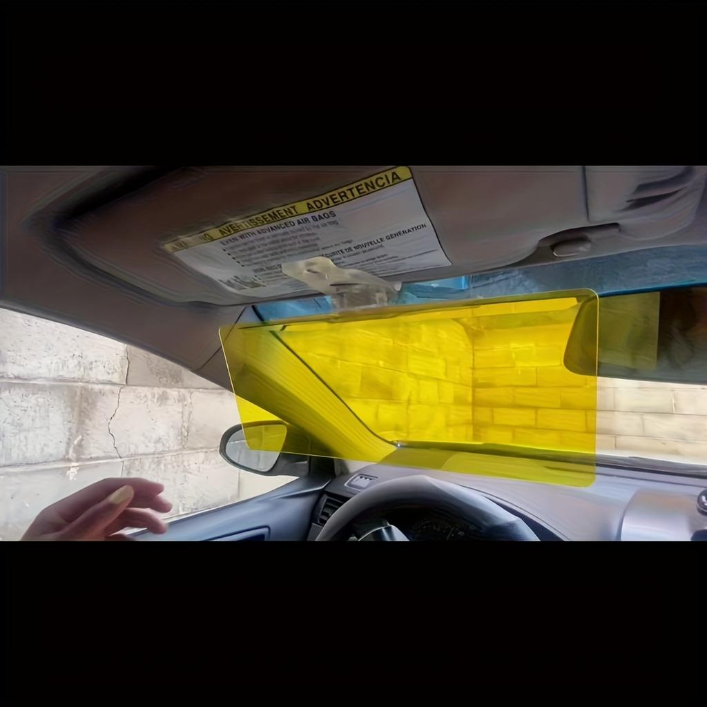 1pc Anti-Glare UV Protection Car Windshield Sunshade - Polarized Front Visor for Reduced Glare, Snow Blindness & UV Blocking
