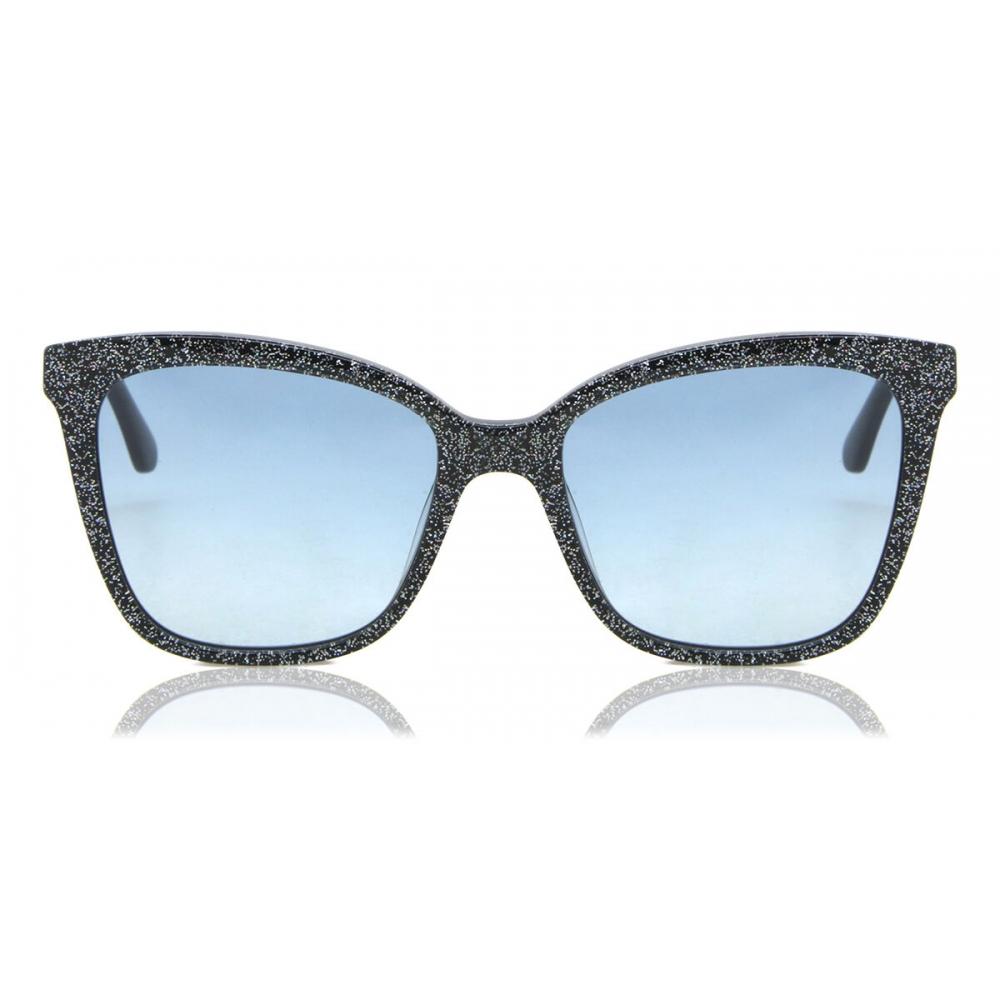 

Karl Lagerfeld Kl 988s 002 Women Sunglasses Glittered Black/54
