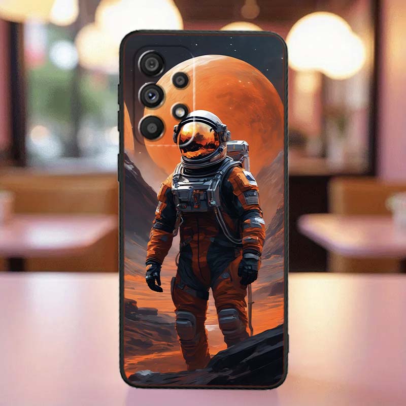 Model Rider Cool For Samsung A41 A35 A34 A33 A32 A25 A24 A23 A21s A06 A05 A04 A03 Note 10 20 Ultra 5G Black Case