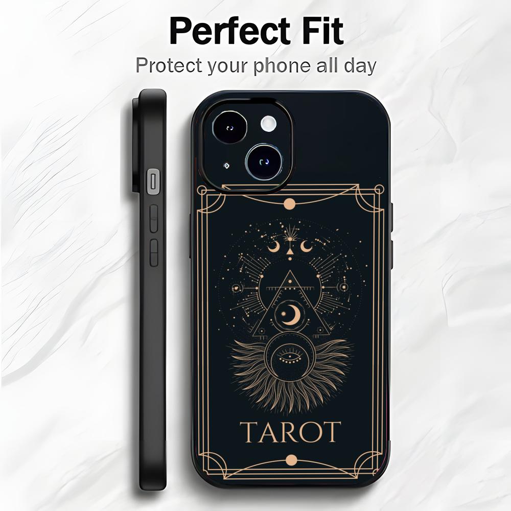 W-Witches Moon Tarot Mystery Totem Phone Case Phone Case Soft Packaging Lightweight For iPhone17 16 15 14 13ProMax