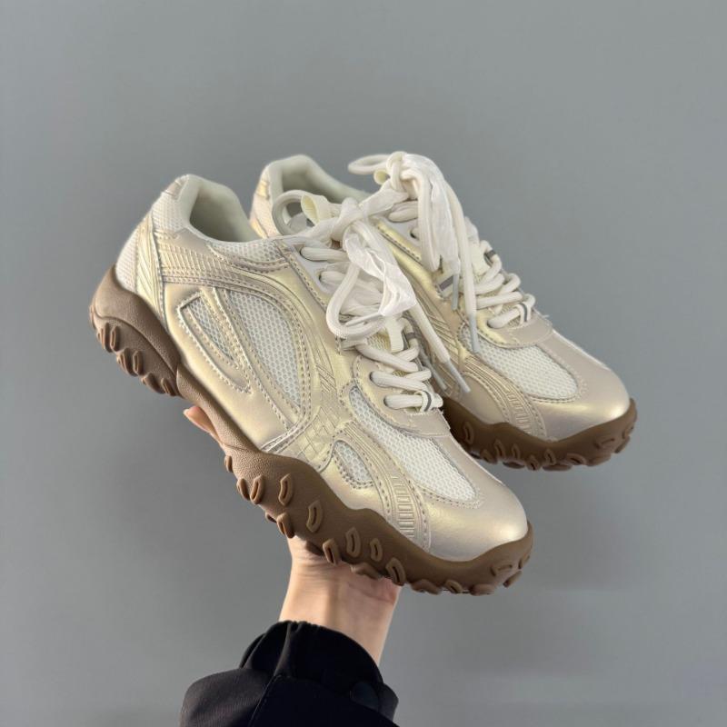 Han Suxi Silver Breathable Dad Shoes Spring New Platform Leisure Sports