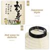 Silk Japanese Lantern Decorative Hanging Light Fixture for Restaurant Bar Home Festival Party Traditional Asian Theme Lighting