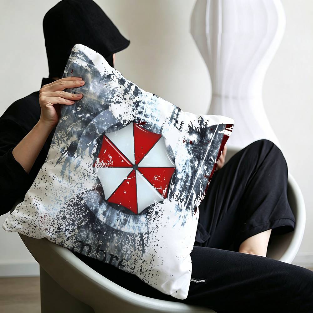 Game R-Resident E-Evil U-Umbrella Cushion Cover Decorative Pillow Sofa Home Decor case pillow cases