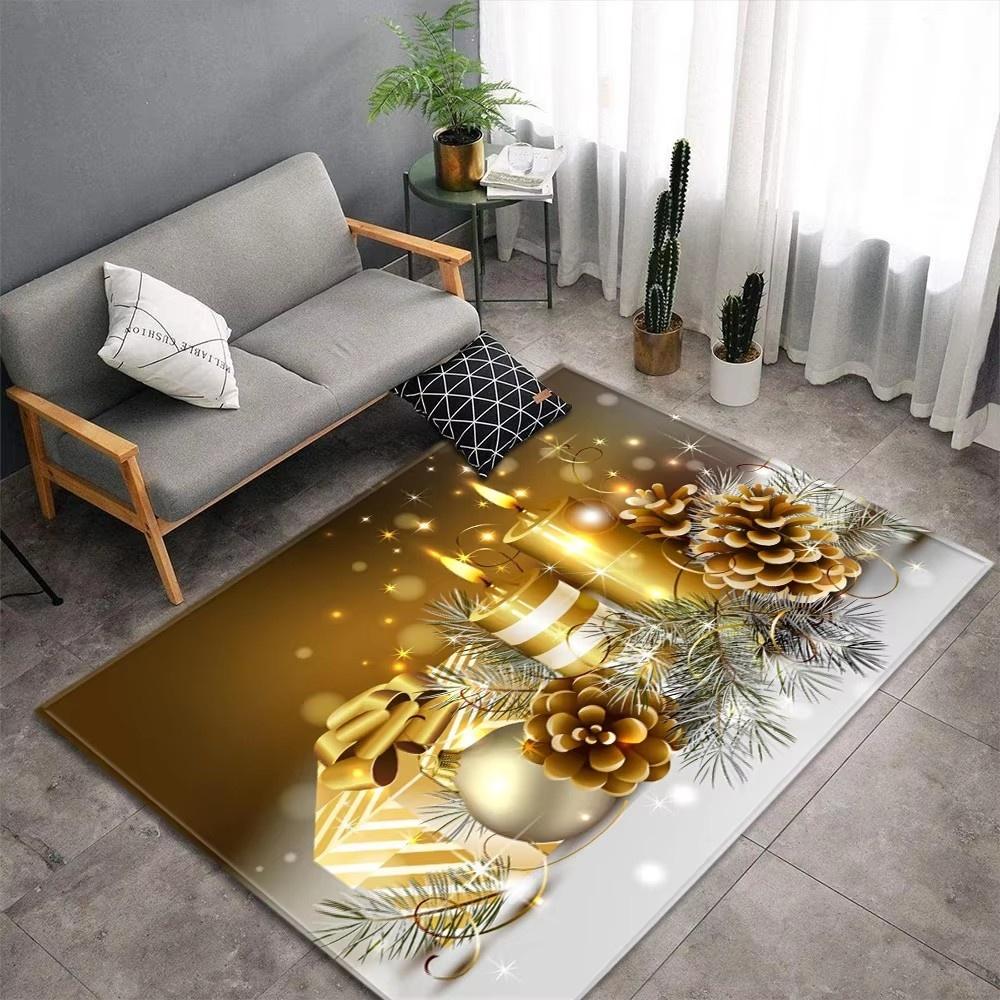 Christmas Red Truck Cardinals Carpet for Living Room Home Decor Sofa Table Large Area Rugs Bedroom Bedside Floor Mat