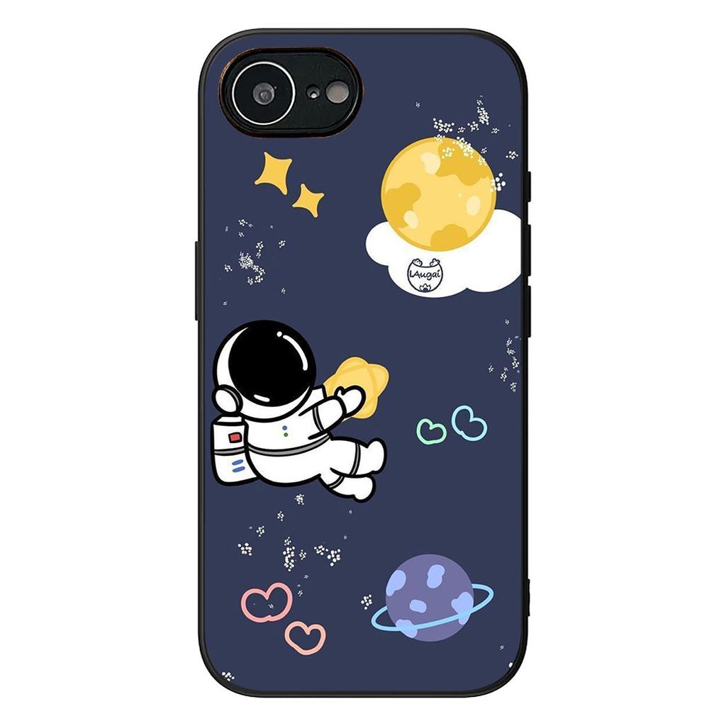 Galaxy Moon Sky Astronaut Stars Phone Case for Motorola Moto Edge 50 30 Fusion 40 NEO Ultra Pro G22 G23 G20 G35 G84 G13 G53