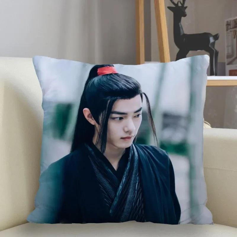 Musife Custom Sean Xiao Xiao Zhan Pillowcase Home Decoration 45*45Cm Zipper Square Pillowcase Throw Pillow Cover Drop Shipping