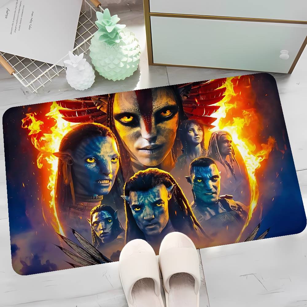 Sci Fi Movie A-Avatar F-Fire And A-Ash Door Mat Nordic Style Bedroom Living Room Doormat Home Balcony Anti-Slip Alfombra
