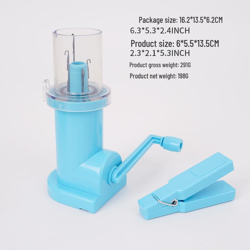 DIY Hand-Crank Braiding Tool for Necklace and Thread Winding - Handmade Weaving Machine