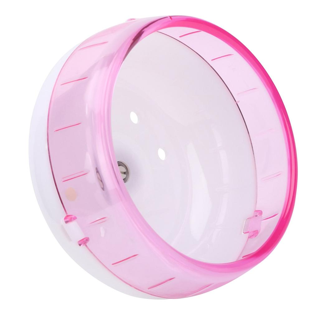 Plastic Super Silent Roller Exercise Running Wheel Toy for Small Pets Hamster Guinea Pig ChinchillaPink