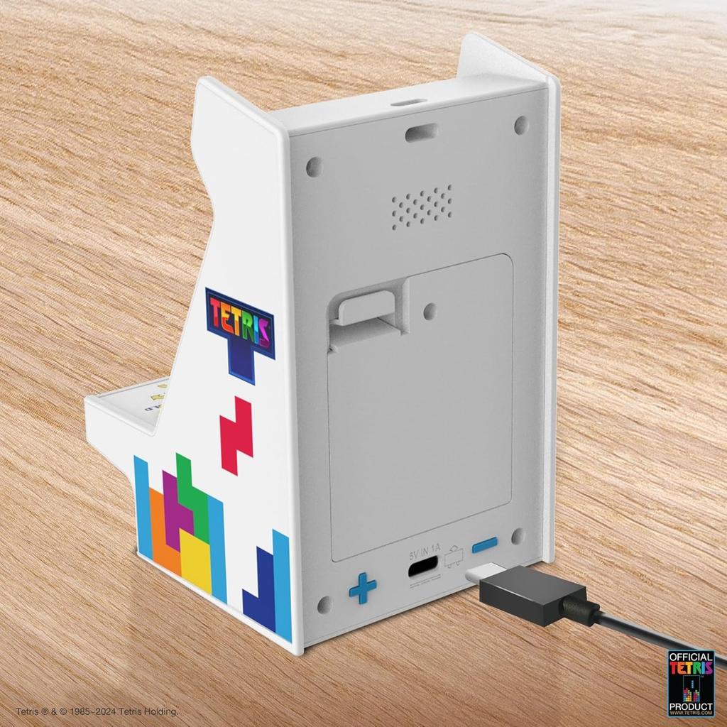 My Arcade Tetris Nano Player Pro (Officially Licensed, 201 Games, 2.4-inch Color Screen) – Mini Desktop Arcade for Retro Gaming & Gifts