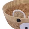 Rattan Rope Cat Bed 4 Season Universal Cute Bear Model Kitten Sleeping Nest for Pet Supplies