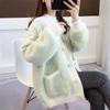 Autumn 2025 Thick Knit Women's Cardigan - Loose, Lazy Style