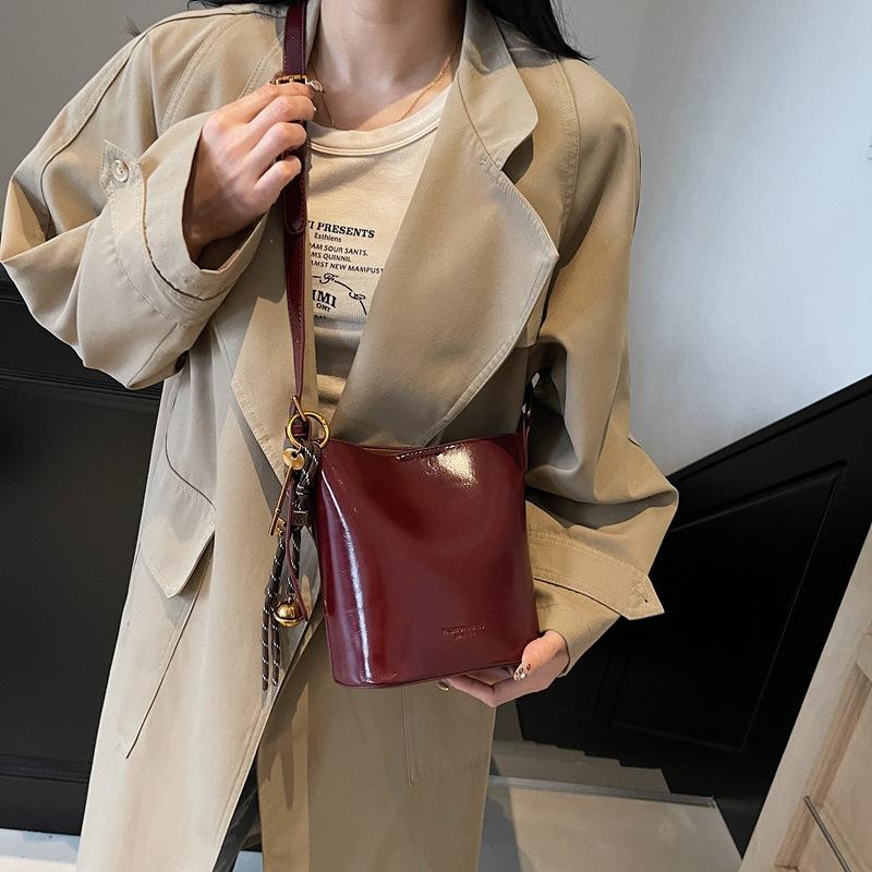 French Trend Mother And Child Bag Women'S Retro Fashion Bucket Bag High-End Shoulder Women'S Bag