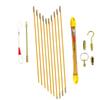 Space-Efficient Fiberglass Rod Storage Tube Keeps All Components Accessible and Prevents Loss During Transfers