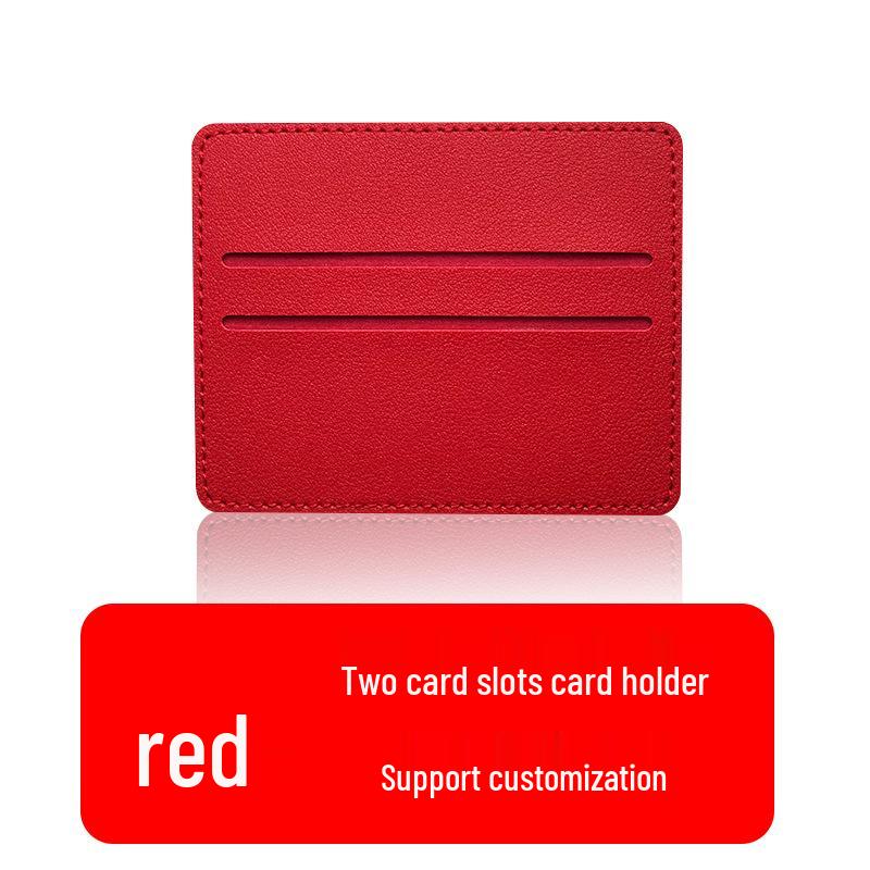 Exquisite Anti-Theft RFID Leather PU Card Holder: Universal, Spacious, & Stylish for Women