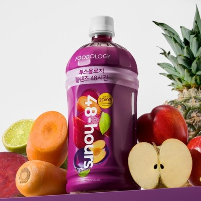 

[Foodology] Greenology 48-Hour / Toxology Cleanse 48 Hours CCA / ABC Detox Juice (3 Types), 1L Toxology Cleanse 48 Hours ABC