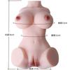 Halbkörper Sexpuppe für Männer Torso Halbkörper Sexspielzeug TPE Realistische Sexy Dall Vagina Große Brust Po Spielzeug für Erwachsene 18+