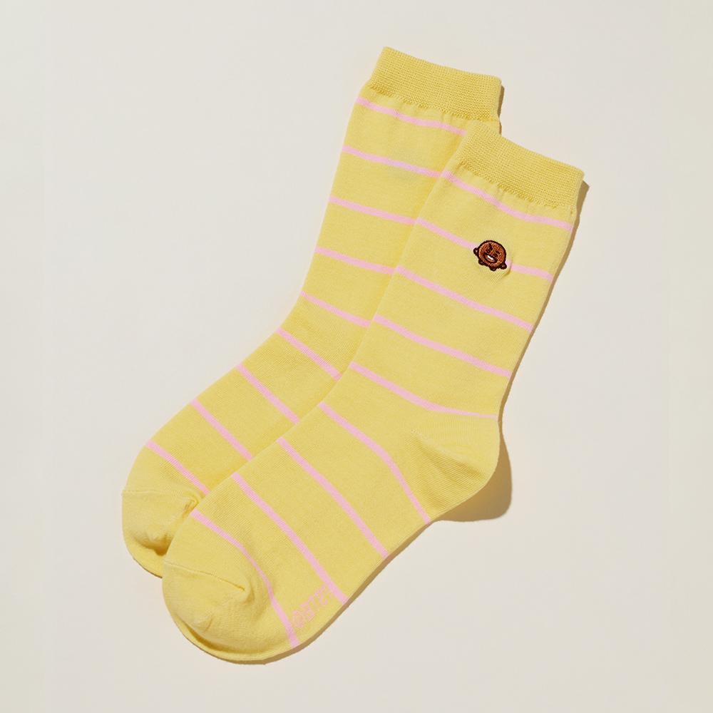 [[LINE FRIENDS] BT21 Basic Stripe Socks