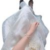 2026 Summer Women's Retro Chinese Long Dress with Small Flutter Sleeves