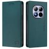 For Xiaomi Redmi 15 5G (Global) (169mm) Stand Case Lily Flower Imprint Leather Phone Cover with