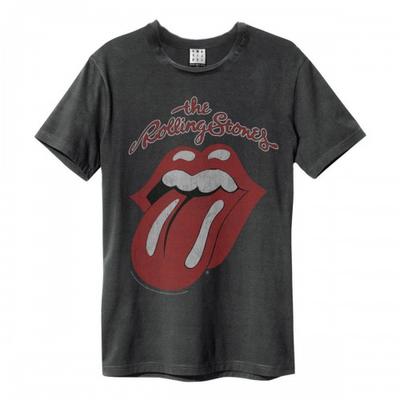 Amplified Unisex Adult Vintage Tongue The Rolling Stones T-Shirt