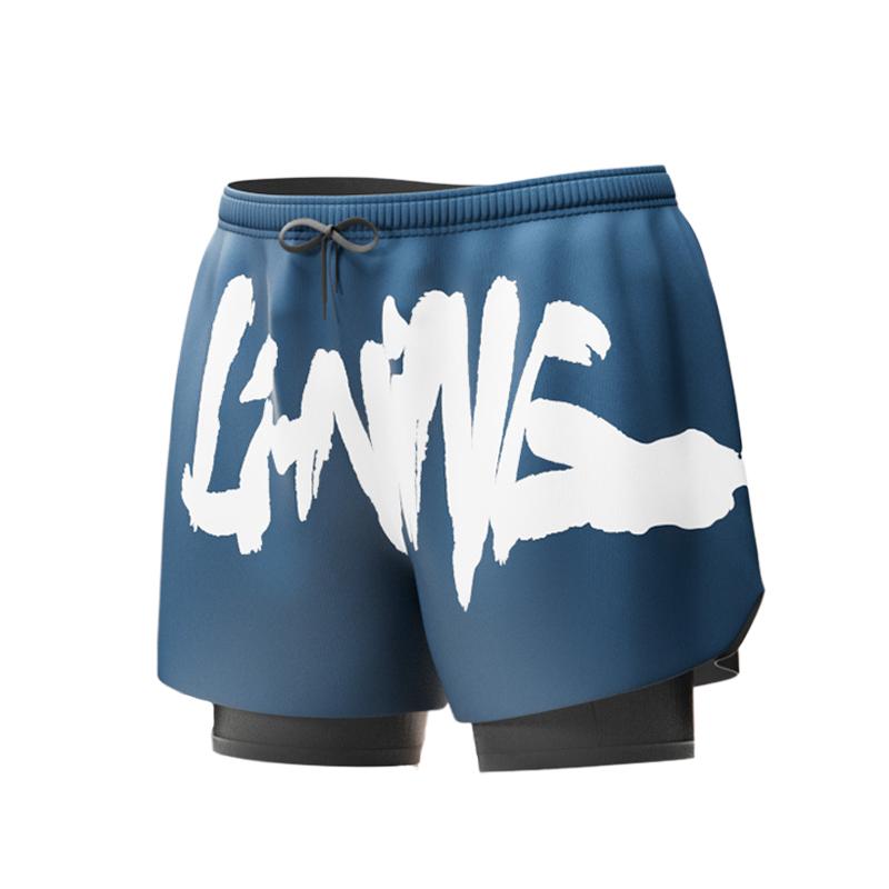 Li Ning Sports Trendy Collection Swimming Shorts Men's Moderate LSKU809-1