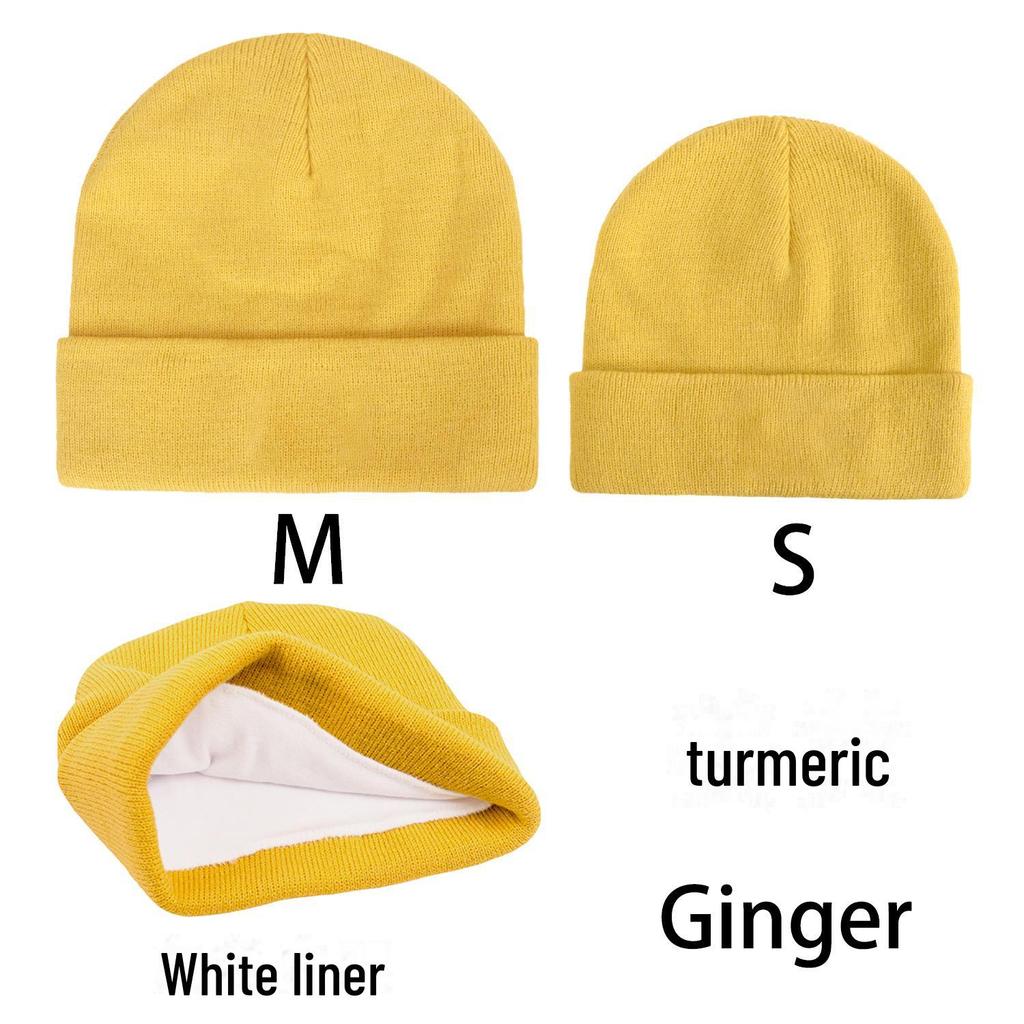 Autumn and Winter Knitted Parent-Child Woolen Hat for Children and Adults